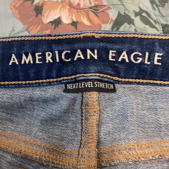 American eagle next level stretch rip patch jeans - Picture 2 of 4